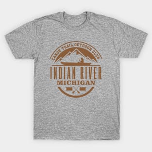 Canoe Indian River michigan T-Shirt